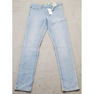 Levi's Jeans Womens 26/30 Blue Denim Stellar Stretch Mid-Rise 311 Shaping Skinny
